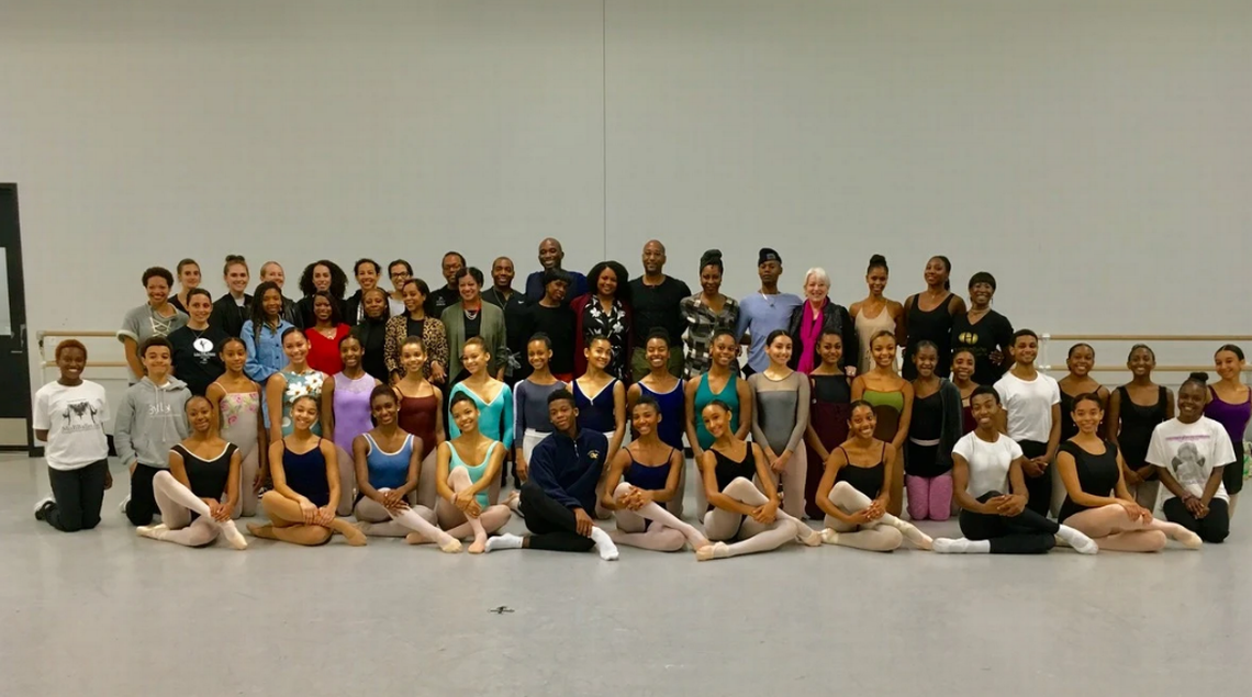 Ballet students at the first MoBBallet Symposium in Philadelphia in 2019.