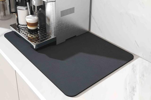 This Super Absorbent Mat Is a Smart Way to Protect Your Countertops from  Coffee Spills and Stains