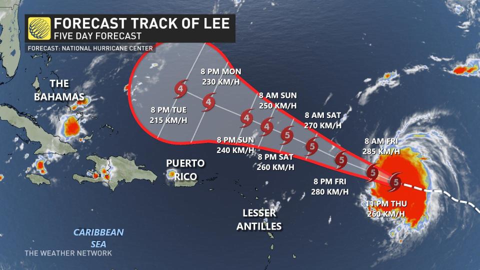 Lee Track 11pm Sept 7 2023