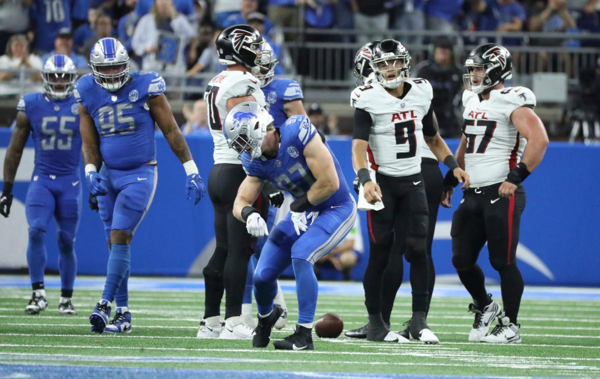 Detroit Lions' Aidan Hutchinson named NFC Defensive Player of the Week -  Pride Of Detroit