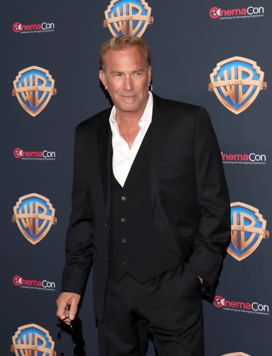 LAS VEGAS, NEVADA – APRIL 09: Kevin Costner attends the Warner Bros. Pictures Presentation during CinemaCon 2024 at The Colosseum at Caesars Palace on April 09, 2024 in Las Vegas, Nevada. (Photo by Gabe Ginsberg/Getty Images)