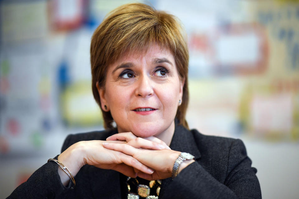 <p>Scotland’s First Minister has confirmed SNP MPs will vote against the Prime Minister’s draft EU withdrawal agreement.</p>