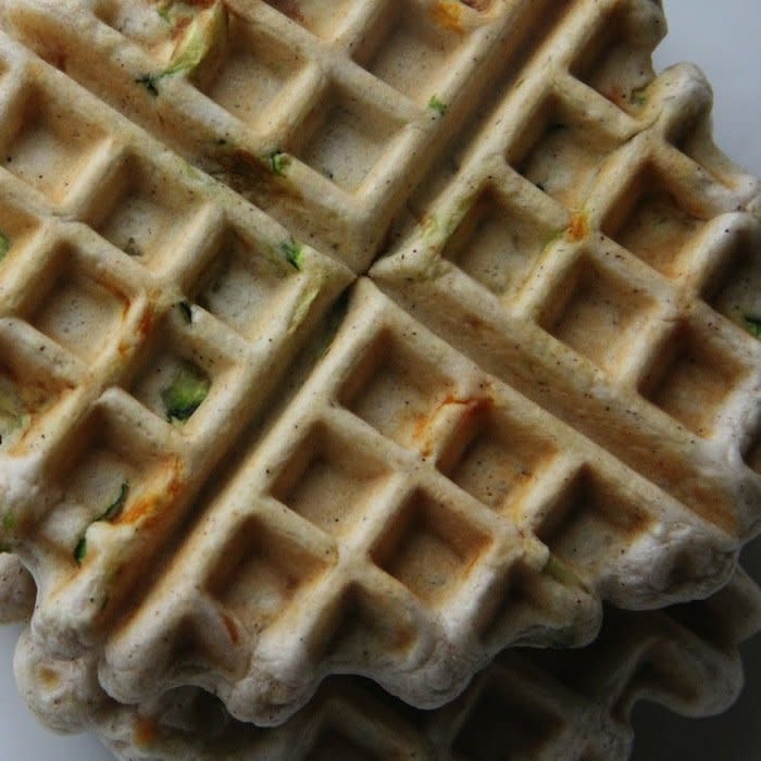 Carrot and Zucchini Waffles