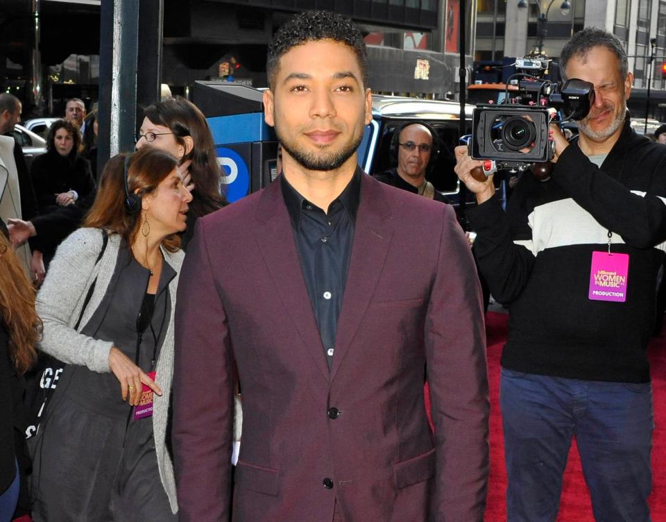 Police allege Jussie Smollett staged the attack because he was "dissatisfied" with his "Empire" salary. (Photo: zz/Patricia Schlein/STAR MAX/IPx)