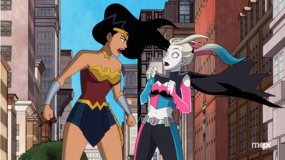 wonder woman, harley quinn, season 4