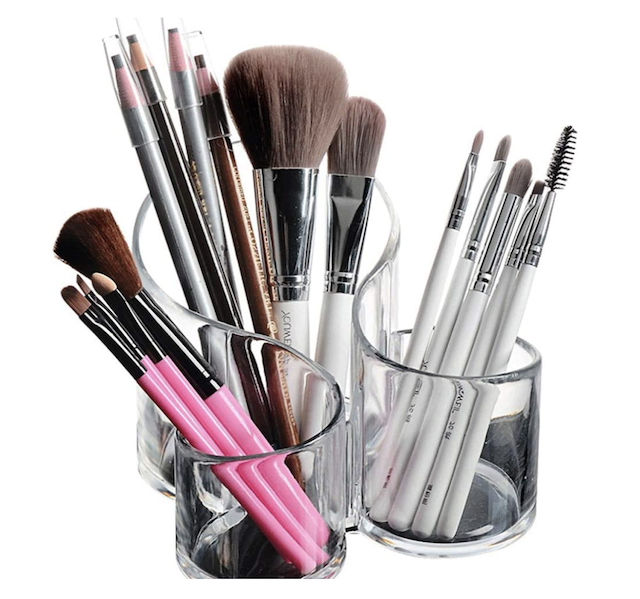 Makeup Brush Organizers to Help You Keep Your Vanity Clutter-Free