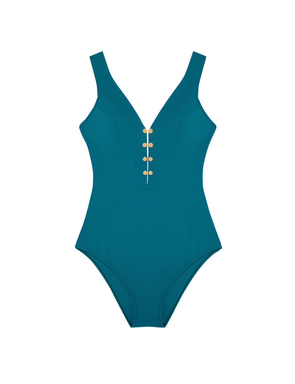 <p>Prix : 145 euros</p><br><a href="https://paindesucre.com/products/bonnie-maillot-de-bain-une-piece-persan-a-bijoux?nosto_source=cmp&nosto=131289058" rel="nofollow noopener" target="_blank" data-ylk="slk:Acheter;elm:context_link;itc:0;sec:content-canvas" class="link ">Acheter</a>