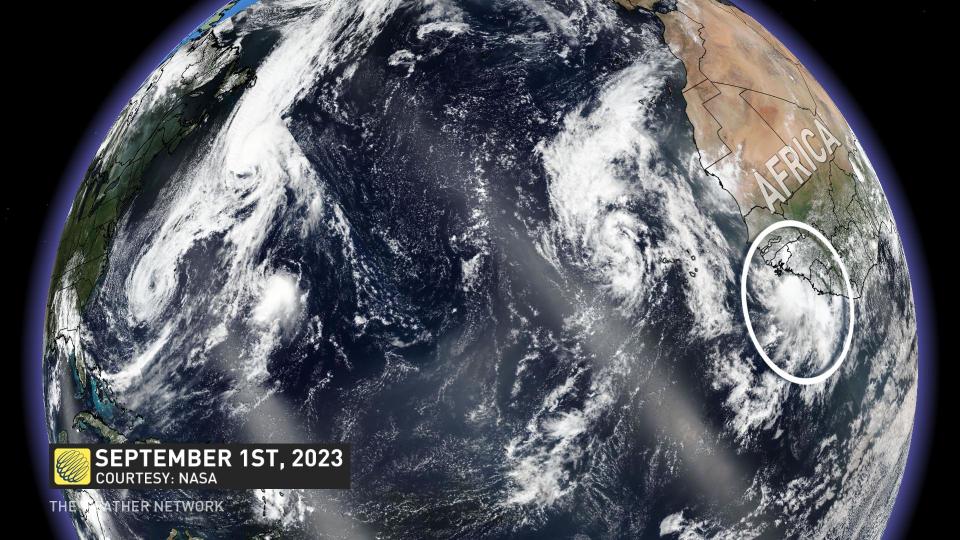 Hurricane Lee satellite September 1 2023