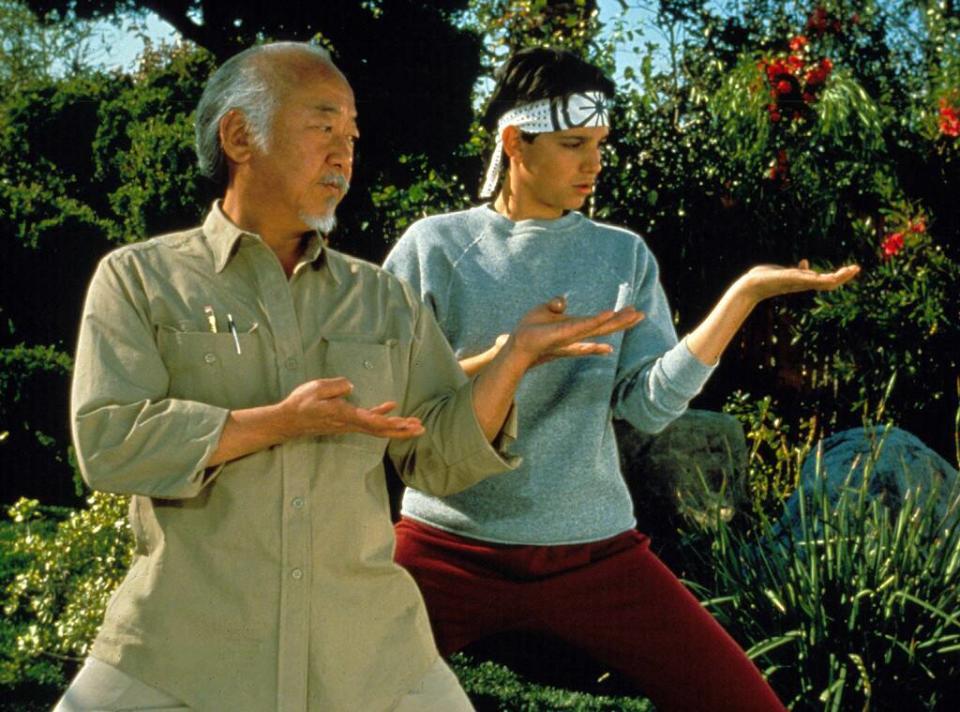 The Karate Kid, Pat Morita, Ralph Macchio