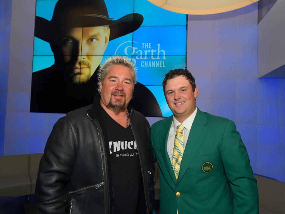 Patrick Reed and Guy Fieri.