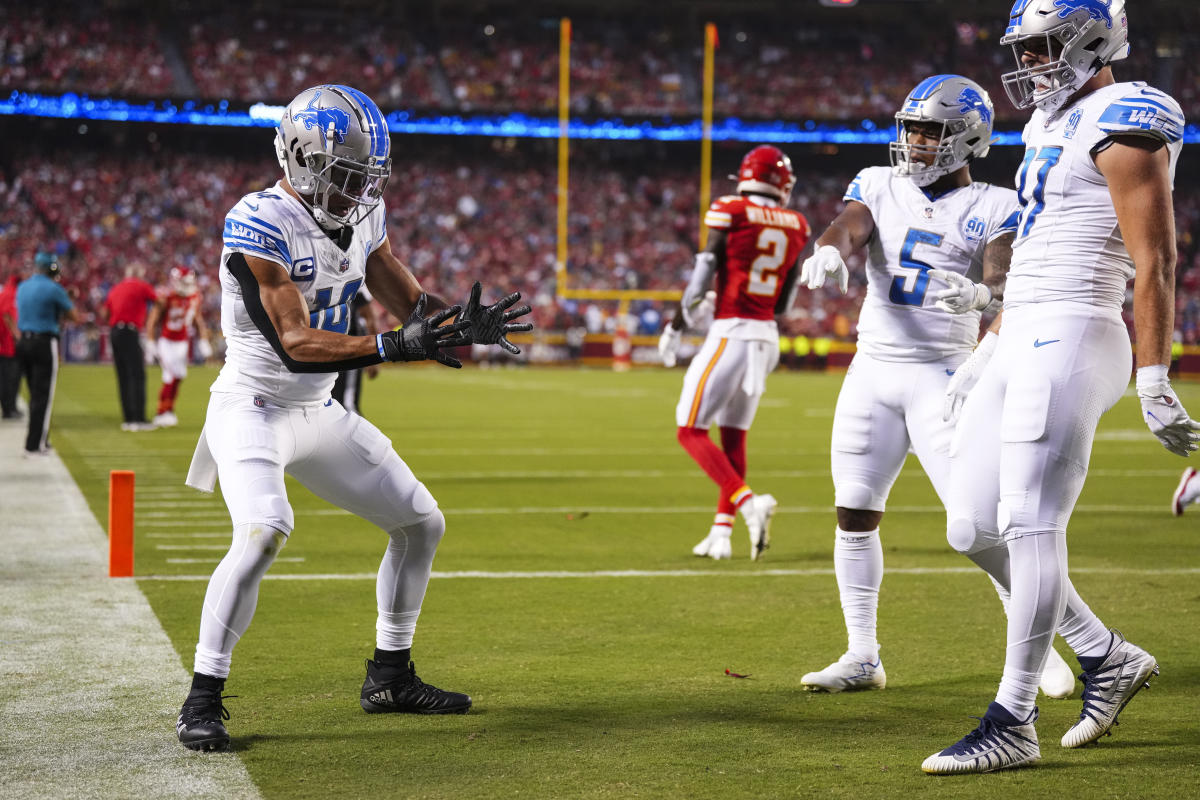 Amon-Ra St. Brown humping the air was the NFL's first, and freakiest  celebration of 2023 