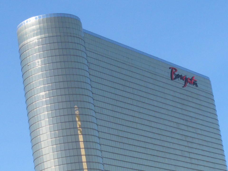 This Oct. 1, 2020 photo shows the exterior of the Borgata casino in Atlantic City, N.J. On May 7, 2021, MGM Resorts International said the company had dismissed its lawsuit against the Ocean Casino Resort following a settlement reached by both parties. Borgata had accused Ocean of poaching some of its top executives and trying to steal vital trade secrets. (AP Photo/Wayne Parry)