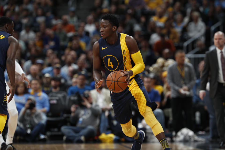 Victor Oladipo is the engine of the surprising Pacers' offensive attack. If the Cavs force the ball out of his hands, what does Indiana have in response? (AP)