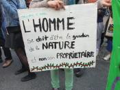 <p>“L’homme se doit d’être le gardien de la nature et non son propriétaire” </p>