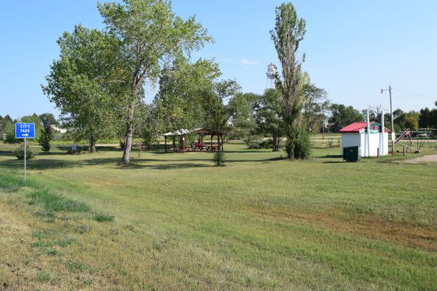 When disposable income disappears in communities, so does access to public space. While sparse, this city park is an expression of commitment to families and youth in Timber Lake, Cheyenne River Reservation, South Dakota, a community where teen suicide is 3.5 times the national average. (Photo: Courtesy of Celine-Marie Pascale)