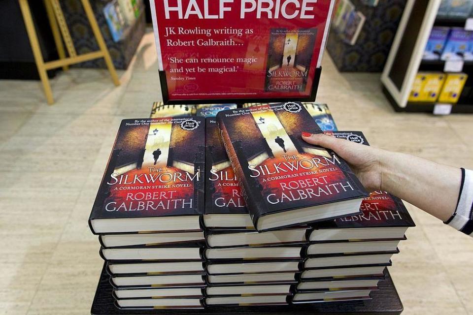 Troubled Blood is the latest novel penned under Rowling's pseudonym Robert Galbraith (AFP via Getty Images)