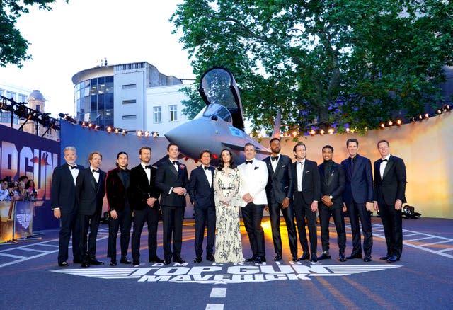 Top Gun: Maverick (2022) Jennifer Connelly London Premiere Interview 