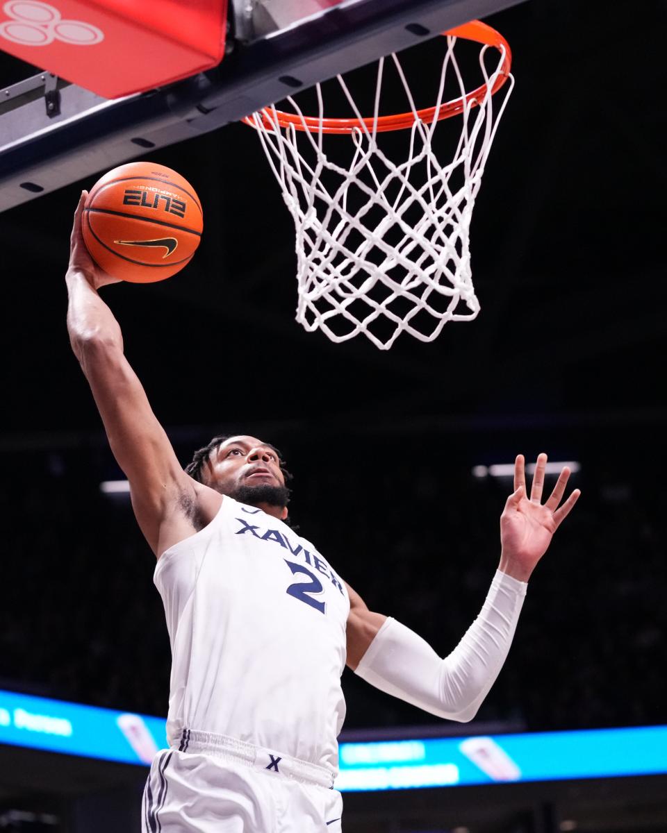 Jerome Hunter (2) missed all of last season for the Musketeers.  He has been cleared for non-contact activities, coach Sean Miller said in a podcast Monday.