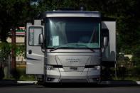 A Recreational Vehicle (RV) that is for sale is pictured at a dealership in Dover