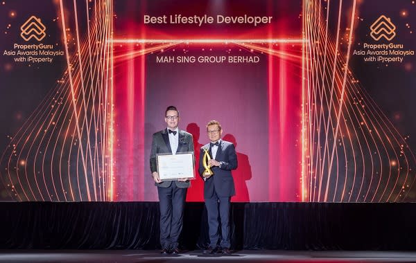 Mah Sing Clinched Four Accolades At The Propertyguru Asia Awards Malaysia With iProperty 2023