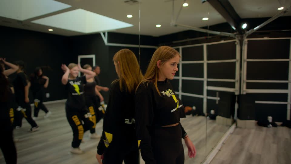 Kylie Douglas is one of the dancers who left 7M. She is now part of a group of dancers and ex-church members in civil litigation with Shinn and his entities. - Courtesy of Netflix