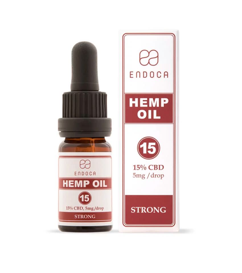 This Endoca product is made with 15% CBD oil, which anecdotally may help with sleep and relaxation. Find it for $130 at <a href="https://fave.co/34RcdNQ" target="_blank" rel="noopener noreferrer">Endoca</a>.