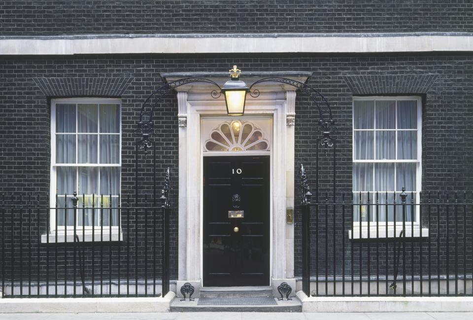 <h1 class="title">Europe, Great Britain, England, London, 10 Downing Street</h1><cite class="credit">Photo by Stephen Oliver. Image courtesy of Getty.</cite>