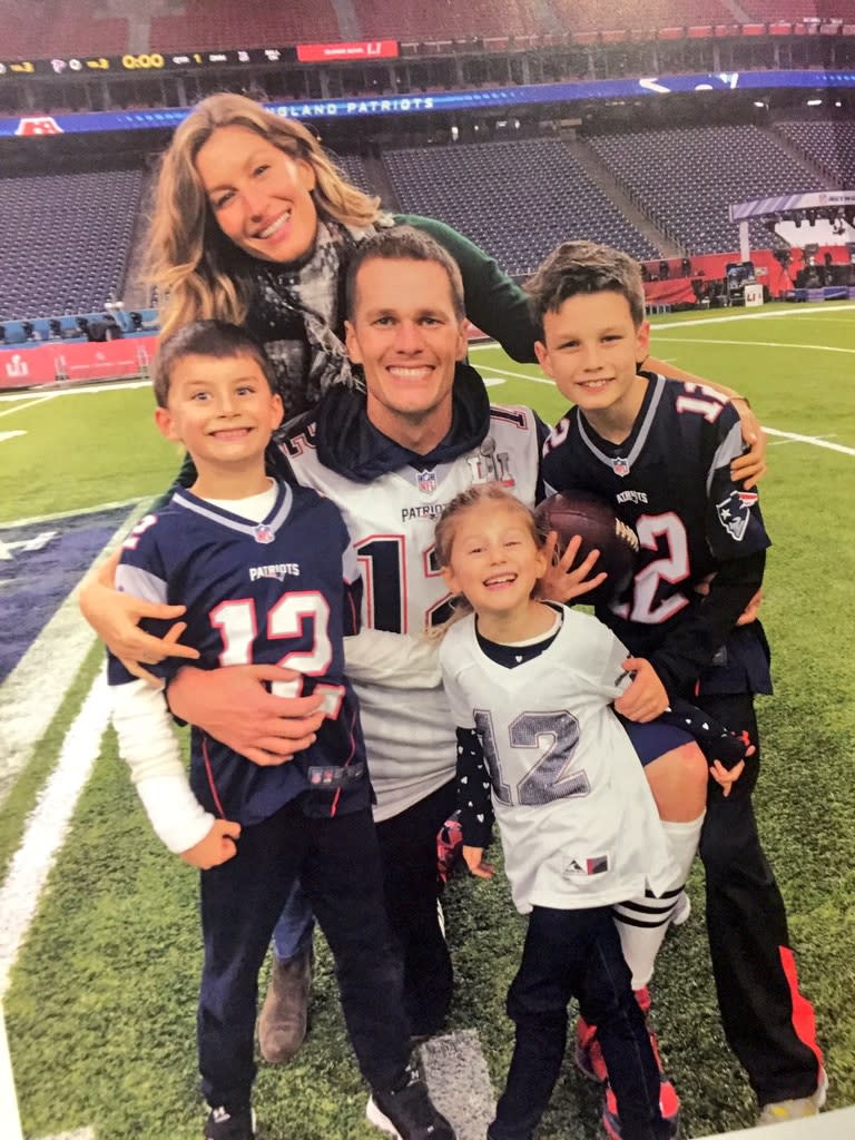 Tom Brady, Kids, Benjamin, Vivian, John, Gisele Bundchen