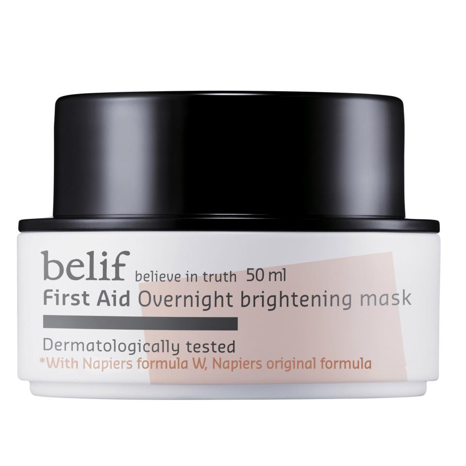 Belif First Aid Overnight Brightening Mask