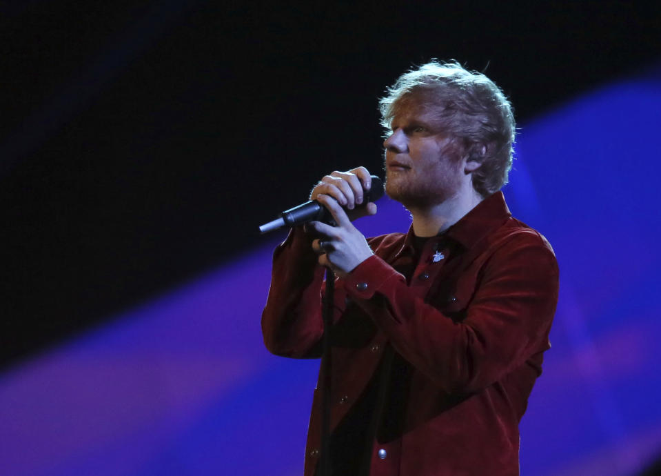 Sheeran zählt zu den derzeit größten Stars in der Popmusik. (Bild: Joel C. Ryan /Invision/AP Photo)