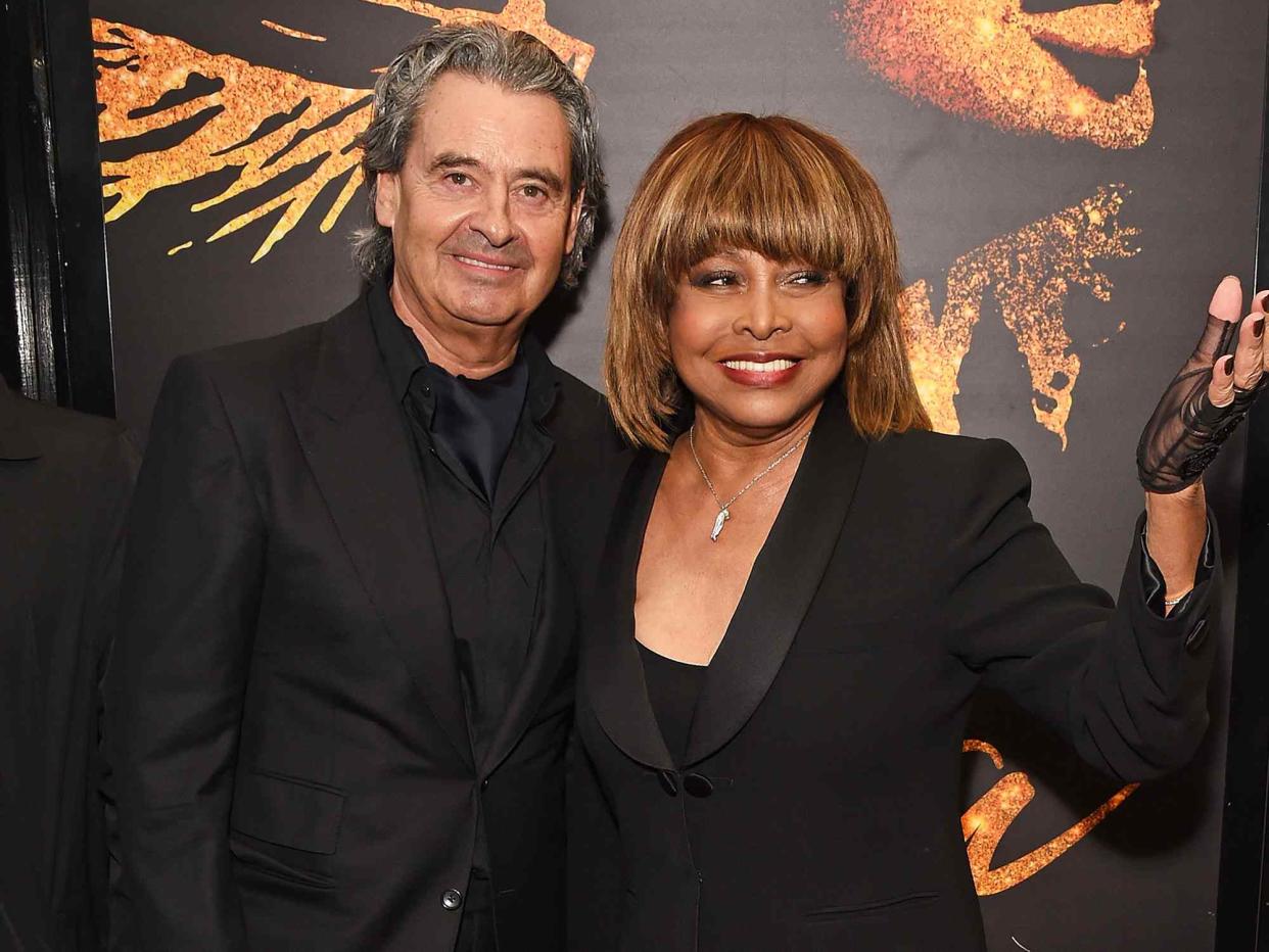 David M. Benett/Dave Benett/Getty Erwin Back and Tina Turner in 2018