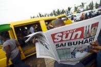 Muhammadu Buhari on Wednesday hails his historic election victory after Nigerians vote for a democratic transfer of power