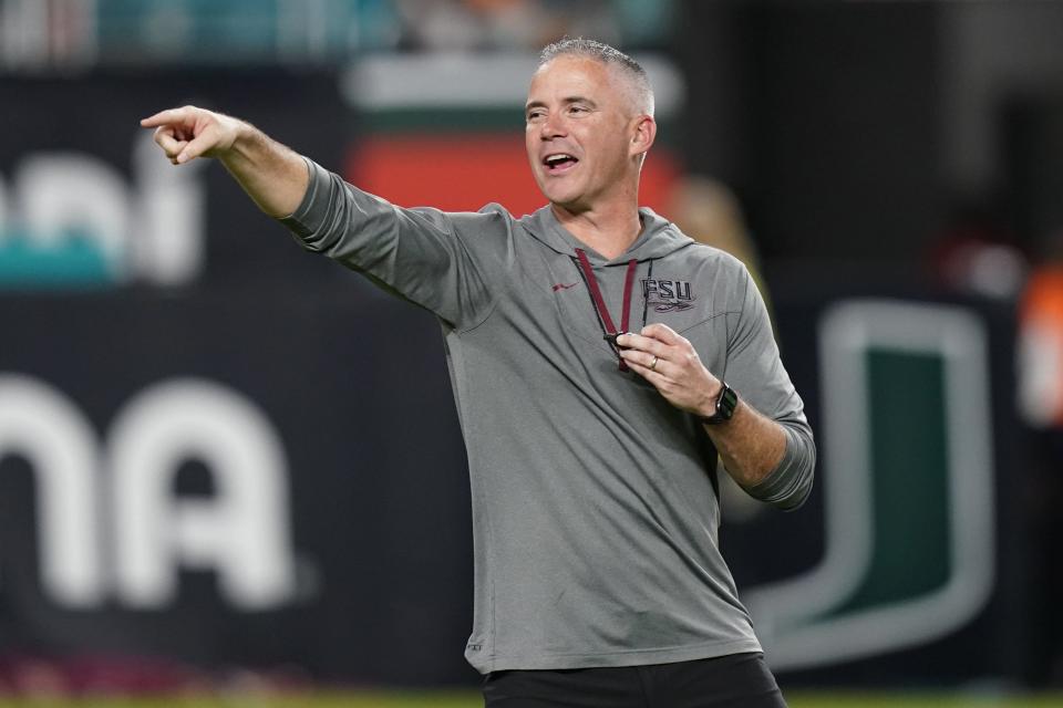 Florida State football coach Mike Norvell has the Seminoles' program pointed in the right direction and further along in its rebuild than Florida with first-year coach Billy Napier, which is why FSU should win Friday night's matchup in Tallahassee.