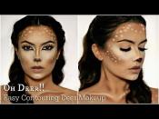 <p>Despite how impressive this deer makeup looks, it's surprisingly simple to pull off — all you need is bronzer and a little white face paint. </p><p><strong>RELATED: </strong><a href="https://www.goodhousekeeping.com/holidays/halloween-ideas/a33300611/diy-deer-costume/" rel="nofollow noopener" target="_blank" data-ylk="slk:Easy DIY Deer Costumes;elm:context_link;itc:0;sec:content-canvas" class="link ">Easy DIY Deer Costumes</a></p><p><a href="https://www.youtube.com/watch?v=yaWX2jHQ7Qg" rel="nofollow noopener" target="_blank" data-ylk="slk:See the original post on Youtube;elm:context_link;itc:0;sec:content-canvas" class="link ">See the original post on Youtube</a></p>