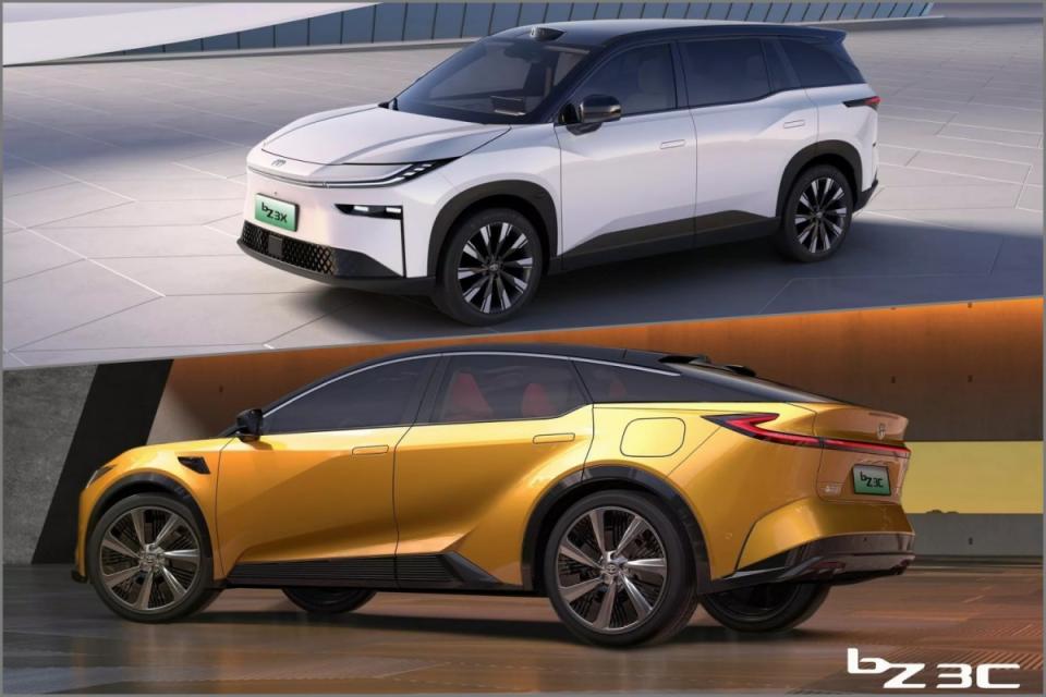 Toyota在中國推出兩輛全新純電動車款，bZ3C以及bZ3X將會在中國市場搶攻入門市場。