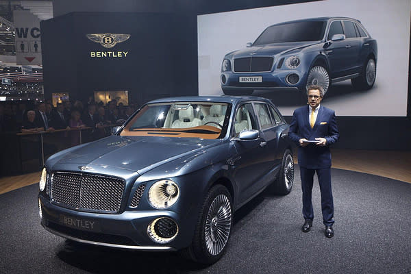 最快2016年底登台！BENTLEY Bentayga挑戰LSUV豪奢境界