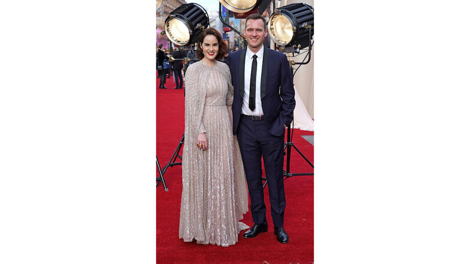 Michelle Dockery and Jasper Waller-Bridge at the Downton Abbey: A New Era premiere 