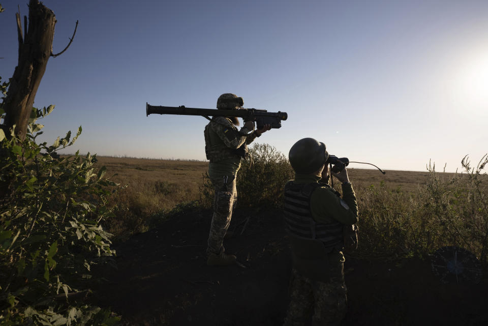 Ukrainische Soldaten (Symbolbild: Alex Babenko/AP/dpa)