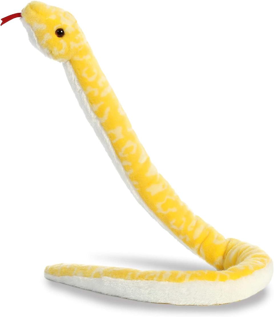 Aurora Jungle 50-Inch Albino Burmese Python toy