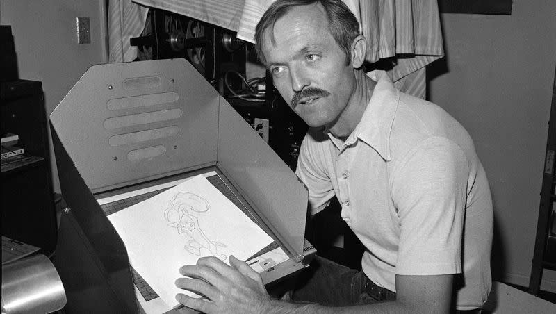 Don Bluth, shown at work in his studio in Hollywood, Calif., Oct. 16, 1979. Bluth will appear at FanX in Salt Lake City on Sept. 22 and 23. 