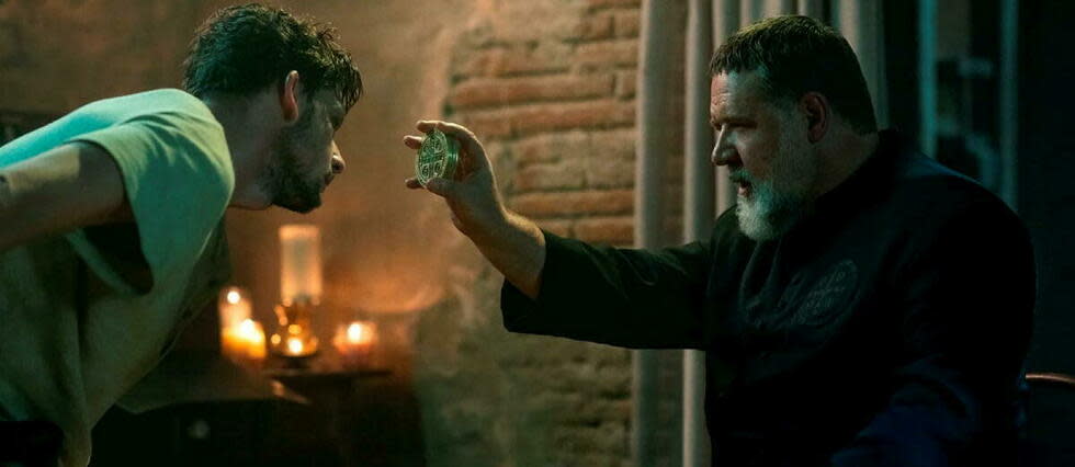 Russell Crowe dans L'Exorciste du Vatican.  - Credit:Sony pictures