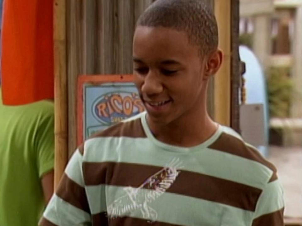 Jessie T. Usher on season two of "Hannah Montana."