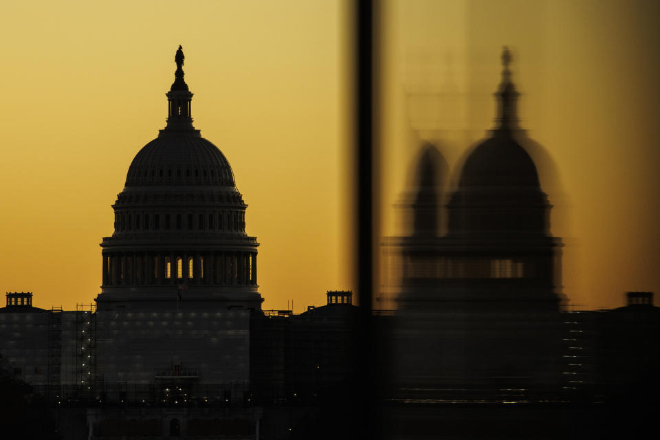 The U.S. Capitol dome Nov. 9, 2022. (Samuel Corum / Getty Images)