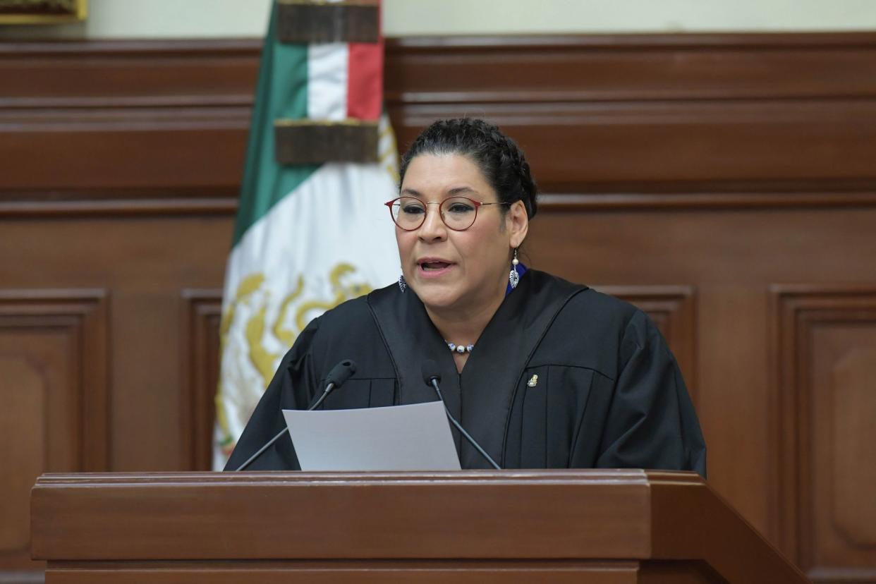 CIUDAD DE MÉXICO, 04ENERO2024.- Lenia Batres, nueva ministra de la Suprema Corte de Justicia de la Nación. | FOTO: SUPREMA CORTE DE JUSTICIA DE LA NACIÓN/CUARTOSCURO.COM