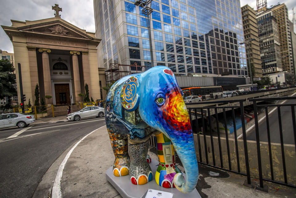 Elephant Parade hits the streets of São Paulo