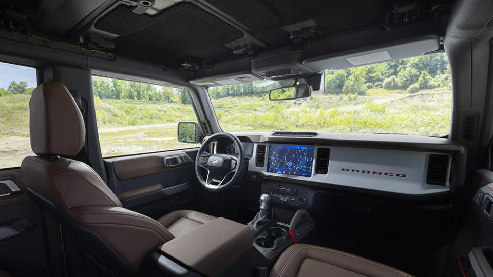 Inside the 2023 Heritage Edition Bronco