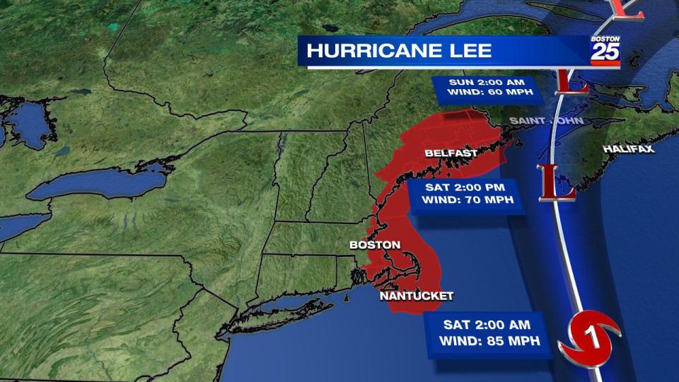 Hurricane Lee 9/15 5 am Update