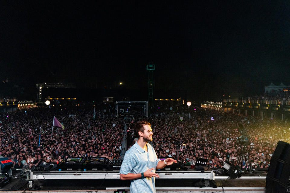 Zedd performs at Electric Zoo