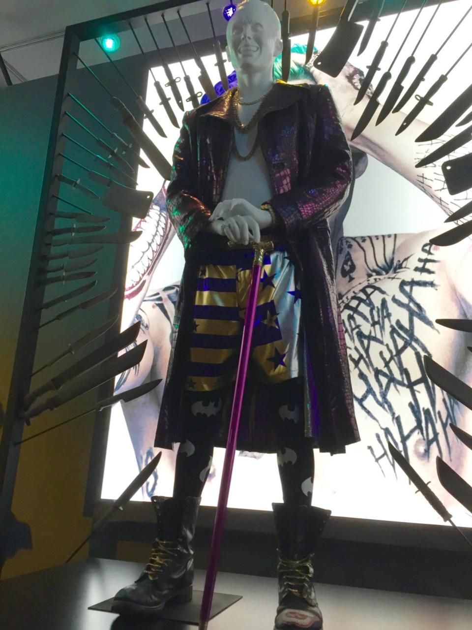 <p>Here is the outfit worn by Jared Leto’s pimped-out Clown Prince of Crime.</p>