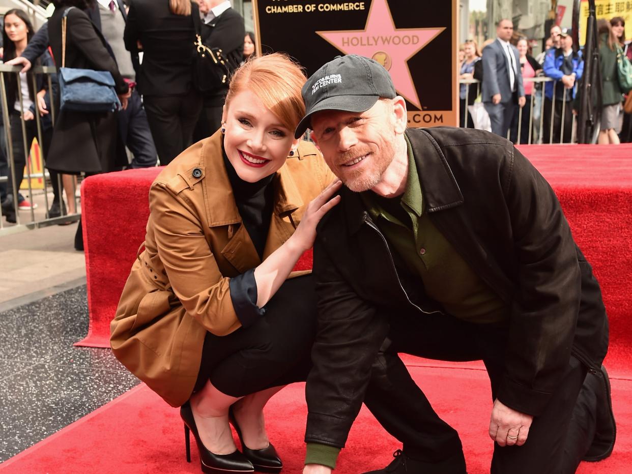 bryce dallas howard and ron howard